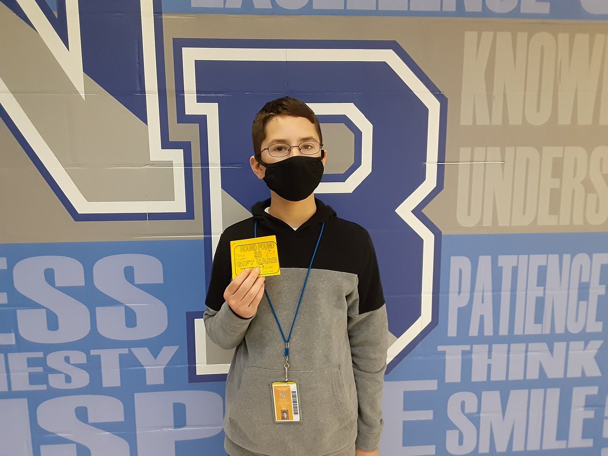 Sgraternbc's tweet photo. Another PRIDE ticket winner, #nbitd @nbc_msprincipal https://t.co/SMvOwKSbHv