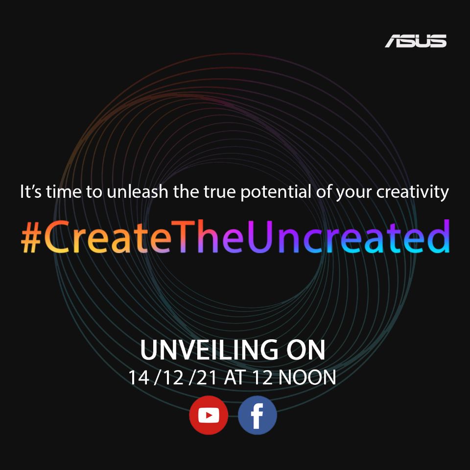 TrakinTech's tweet image. As a creator, coming up with new concepts is never easy. Stay Tuned to #CreateTheUncreated with upcoming #ProArt #StudioBook &amp;amp; #VivoBookPro Series laptops. Unveiling on 14th Dec 2021.