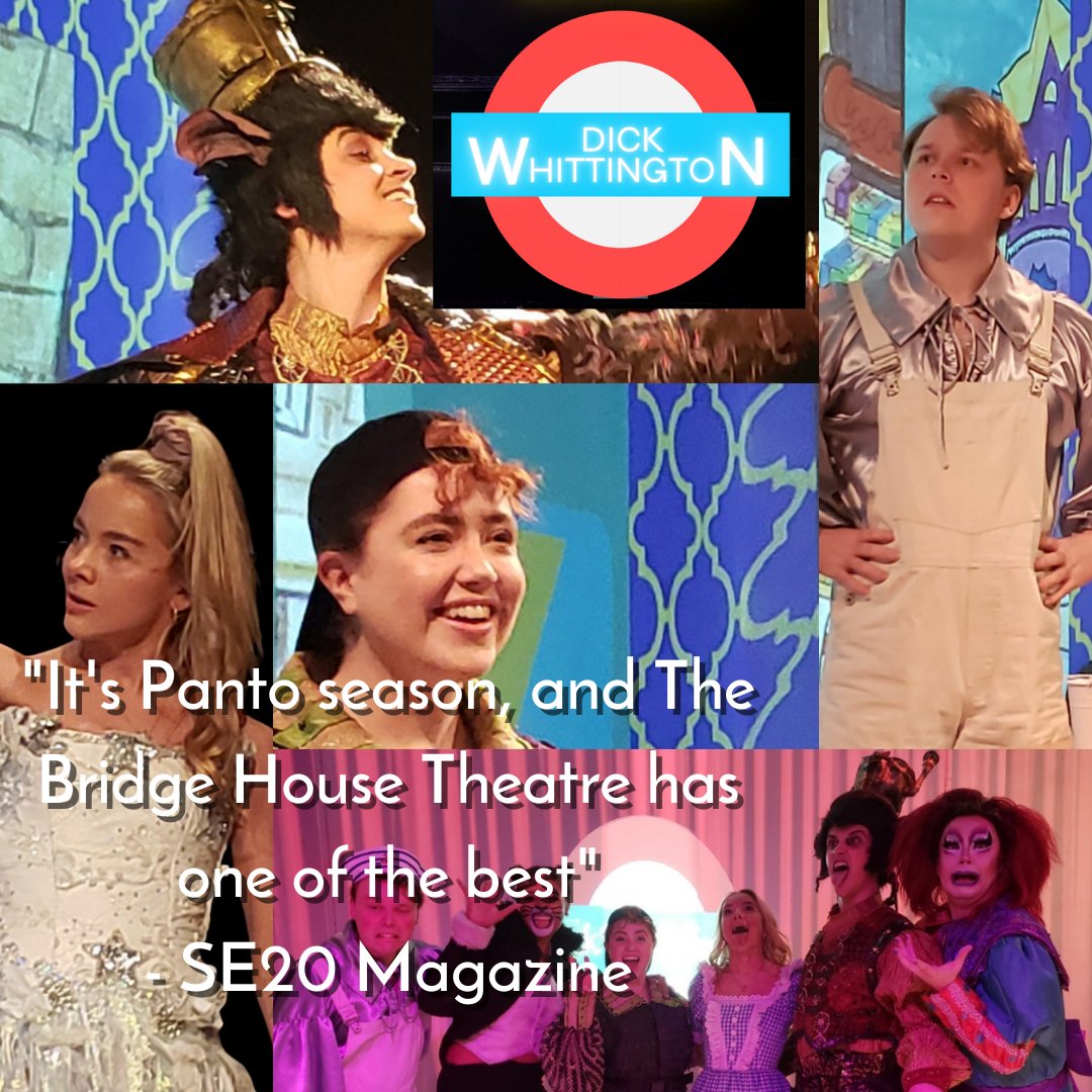 PengeTheatre's tweet photo. "One of the best pantos in town", and not just for kids! Saturday night we had 1 teenager and the rest adults, and they were rolling on the floor laughing!
Tickets available online and on the door.
https://t.co/nTegb0ikFE
#panto #PengePanto #DickWhittington #pantomime https://t.co/RO7FkaNeke