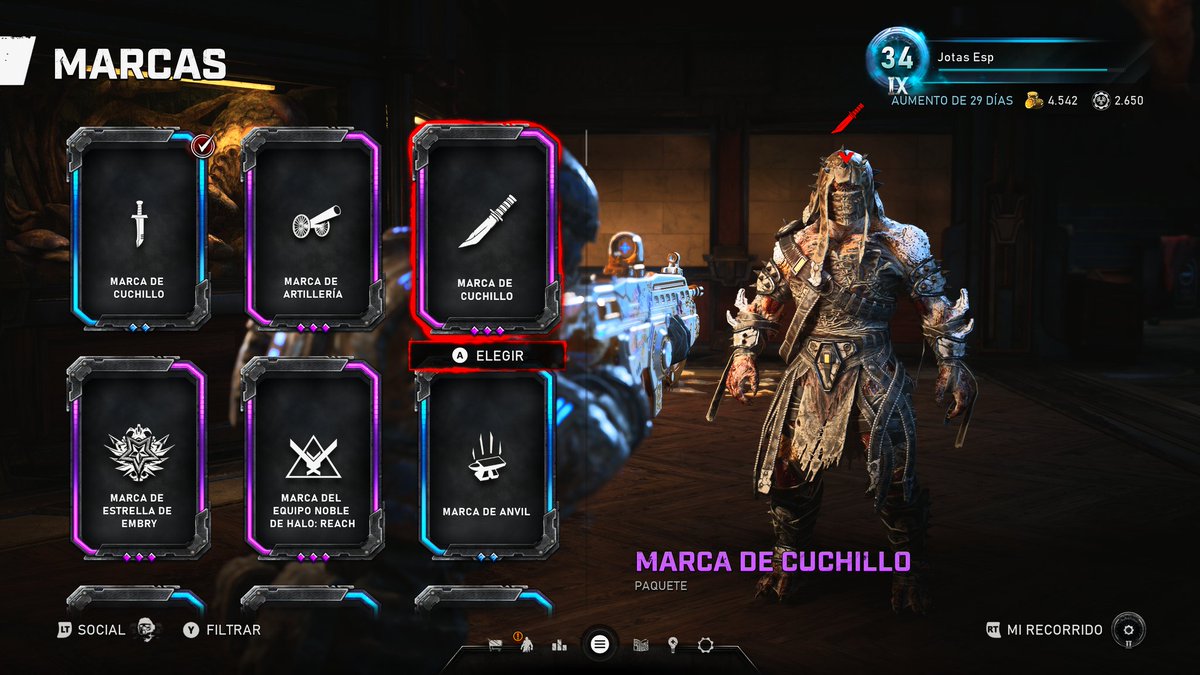Jotas83's tweet photo. Comprado pase Temporada 8.
Nuevos desbloqueos:
-Marca de cuchillo.
-Lancer delicioso.
@CoalitionGears #Operation8 #Gears5 @GearsofWar #GearsOfWar #xbox #xboxseriesx @Xbox_Spain @xbox @XboxP3 #gamer https://t.co/is3Dp6i4dd