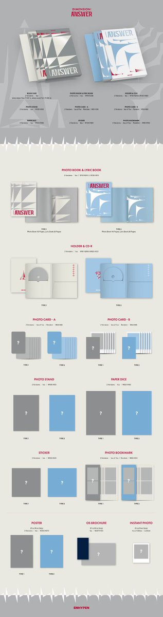 gansicmarketINA's tweet photo. [PRE ORDER] ENHYPEN - Album [DIMENSION : ANSWER]

Est Harga
💸Weverse Rp 360.000
💸Ktown Rp 340.000
DP 50%/album atau Fullpay

Detail on pic

✅EMS &amp; Tax
✅ETA 1 - 4 weeks
✅DM to Order!
✅ Manual/shopee (ekstra freeong) 
✅GO Line
🚚Surabay/Sidoarjo Jatim
🚫Packing https://t.co/z2MBwQdeUJ