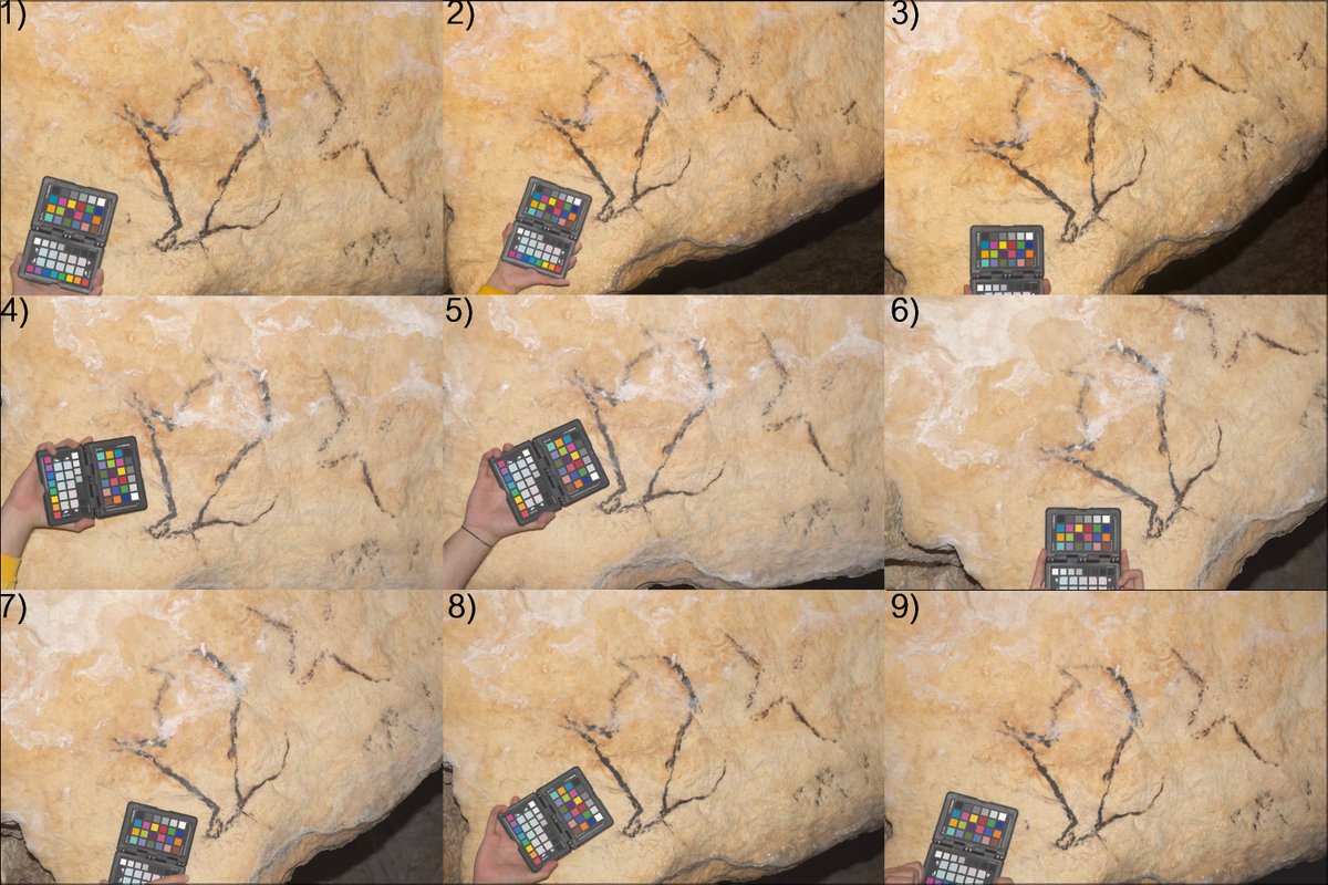 PreGraphity's tweet photo. Its objective will be to develop an action protocol similar to that carried out by @Torres_Riesgo for his master's thesis. This will make it possible to analyze the colorimetric changes that cave paintings undergo throughout the year (and relate them to the results of #KOBABES). https://t.co/sMcIGNhrNr