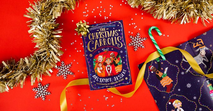 FarshoreBooks's tweet photo. We're ab-snow-lutely delighted to see #TheChristmasCarrolls in @MetroUKNews and @FinancialTimes! Thank you to James Lovegrove and @ImogenRW 🎅🎄

'Hilariously silly, this super-seasonal debut will have readers chuckling.'

'It's a very impressive debut effort from @MelTBessent.' https://t.co/ut3EKn7uck
