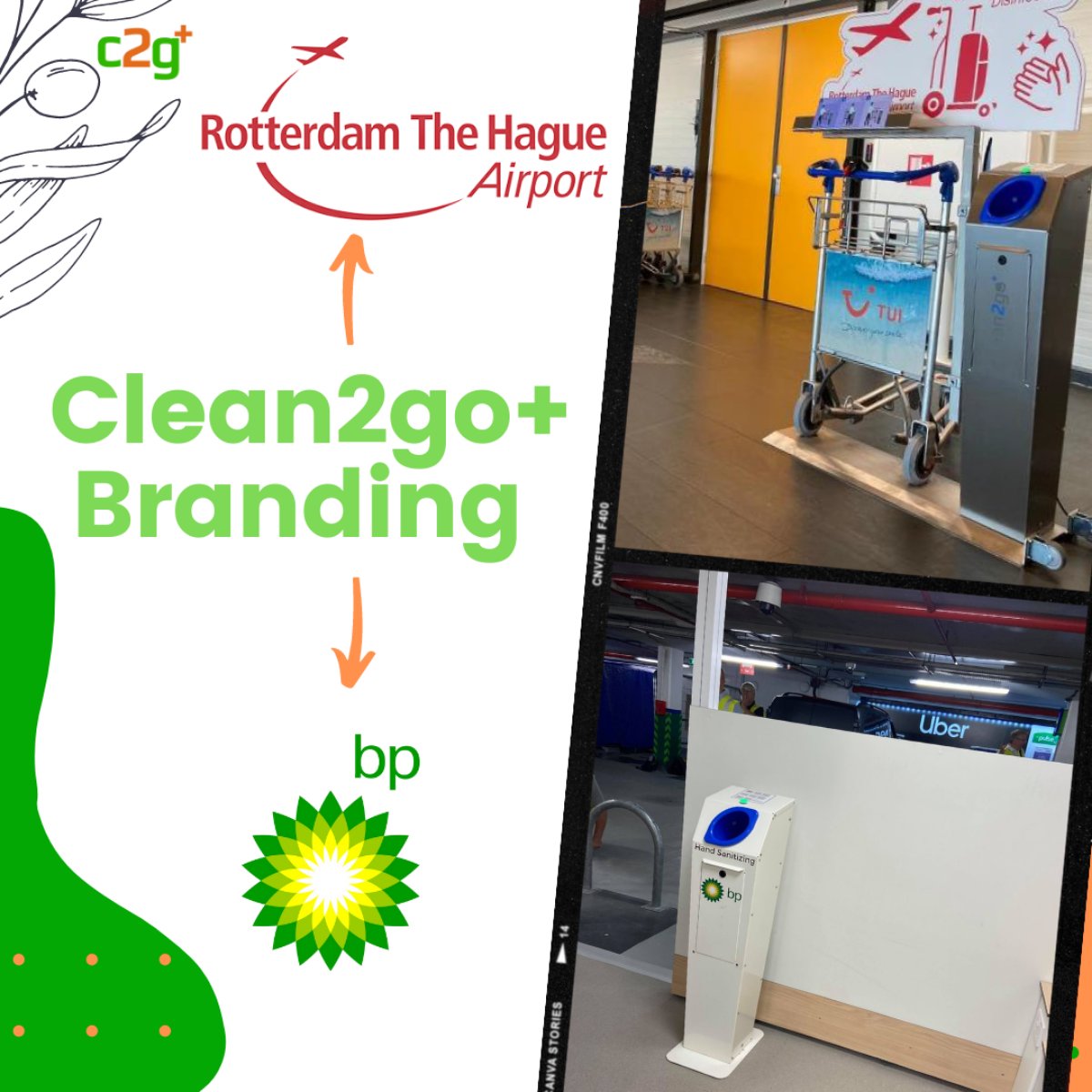 Clean2GoPlus (@clean2p) on Twitter photo Branding Inspiration Part 2! ποΈπ¦ π
Take a look below at how BP and Rotterdam Airport brand their Clean2go+ units! They can be as subtle or as flamboyant as you wish!π
Contact us today for more info:
Archie@clean2goplus.com
clean2goplus.com Branding Inspiration Part 2! ποΈπ¦ π
Take a look below at how BP and Rotterdam Airport brand their Clean2go+ units! They can be as subtle or as flamboyant as you wish!π
Contact us today for more info:
Archie@clean2goplus.com
clean2goplus.com