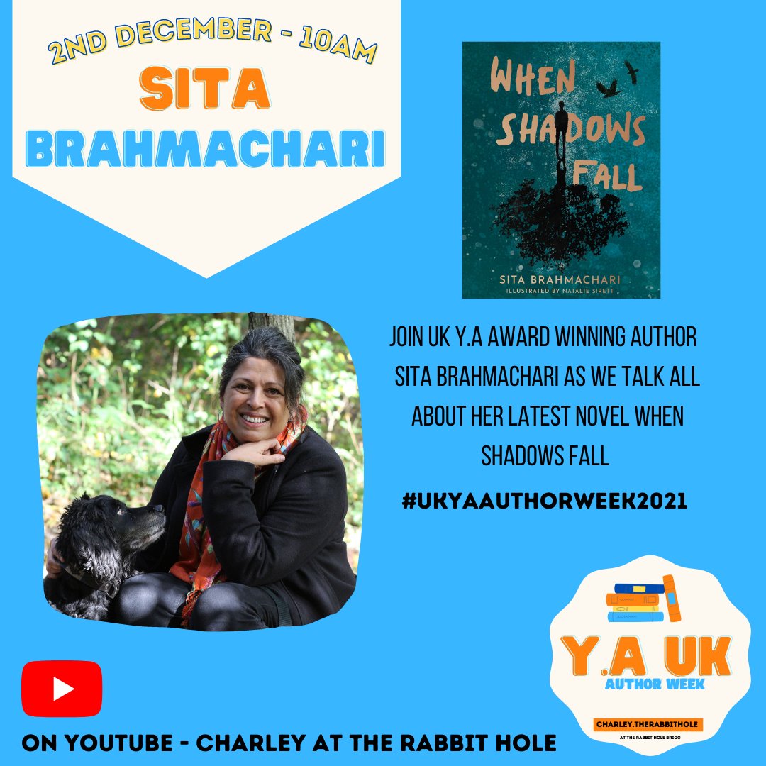 You might remember my chat with @SitaBrahmachari about her incredible novel, #WhenShadowsFall well, I couldn't not pick it for my @Therabbits21 pick of the month for December. 

Youtube: youtube.com/watch?v=4OXrrr…

@bookshop_org_UK  link: uk.bookshop.org/lists/books-of…