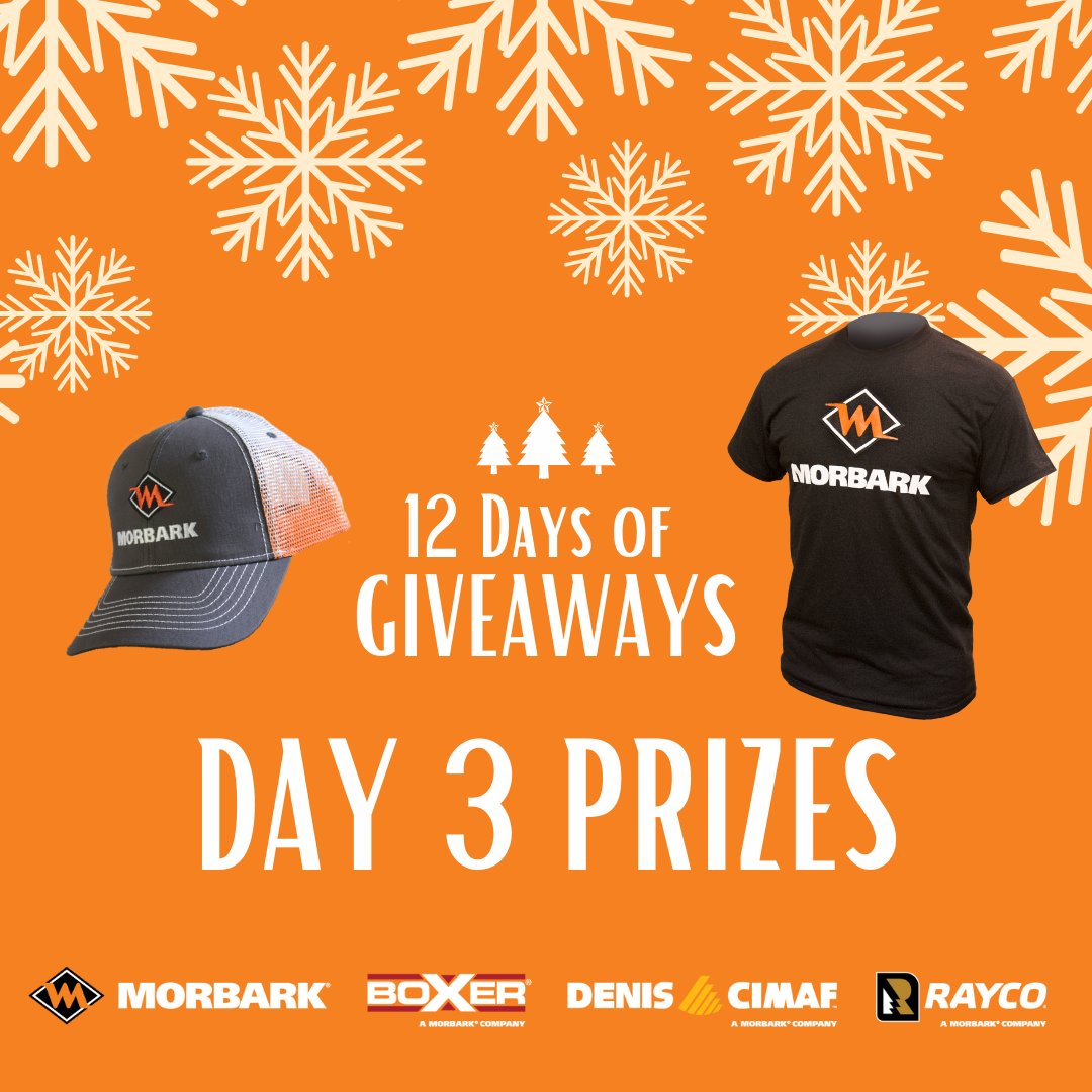 #Morbark12DaysofGiveaways Day 3👉 If you could spend Christmas anywhere in the world this year, where would it be?? Head over to our Facebook page and let us know for a chance to win some awesome Morbark swag! ecs.page.link/7ib9N