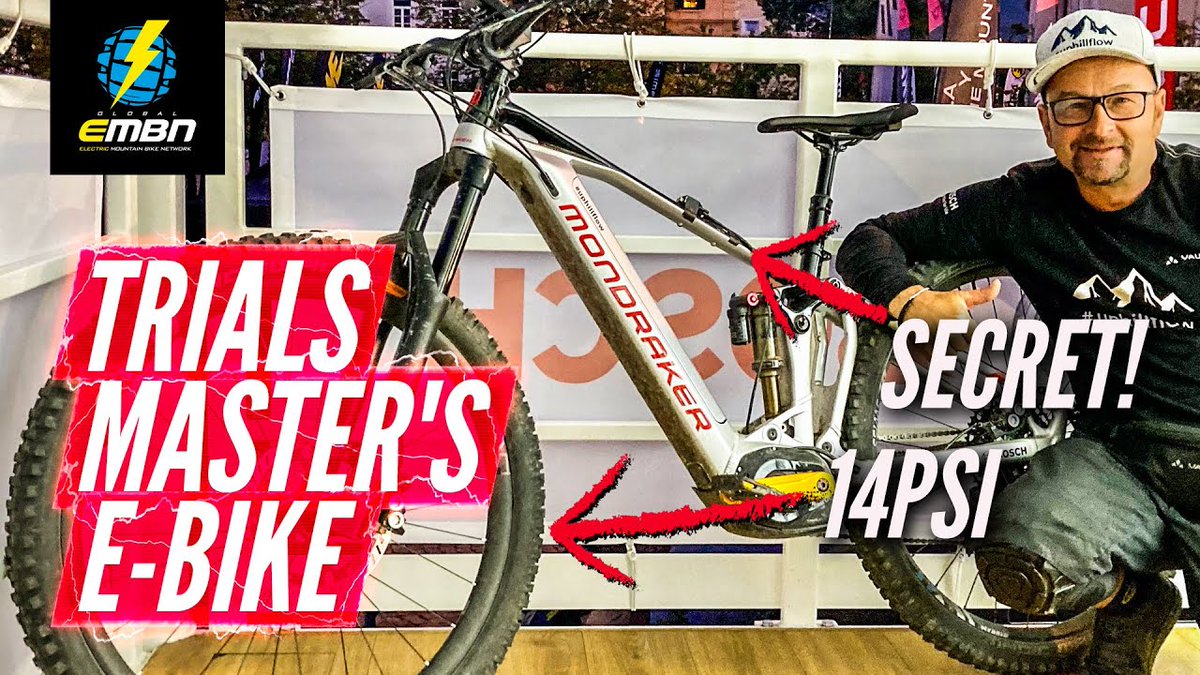 emovility's tweet image. An E-Bike For A Trials Genius! | Stefan Schlie&apos;s #Uphillflow Mondraker dlvr.it/SFGzPJ
