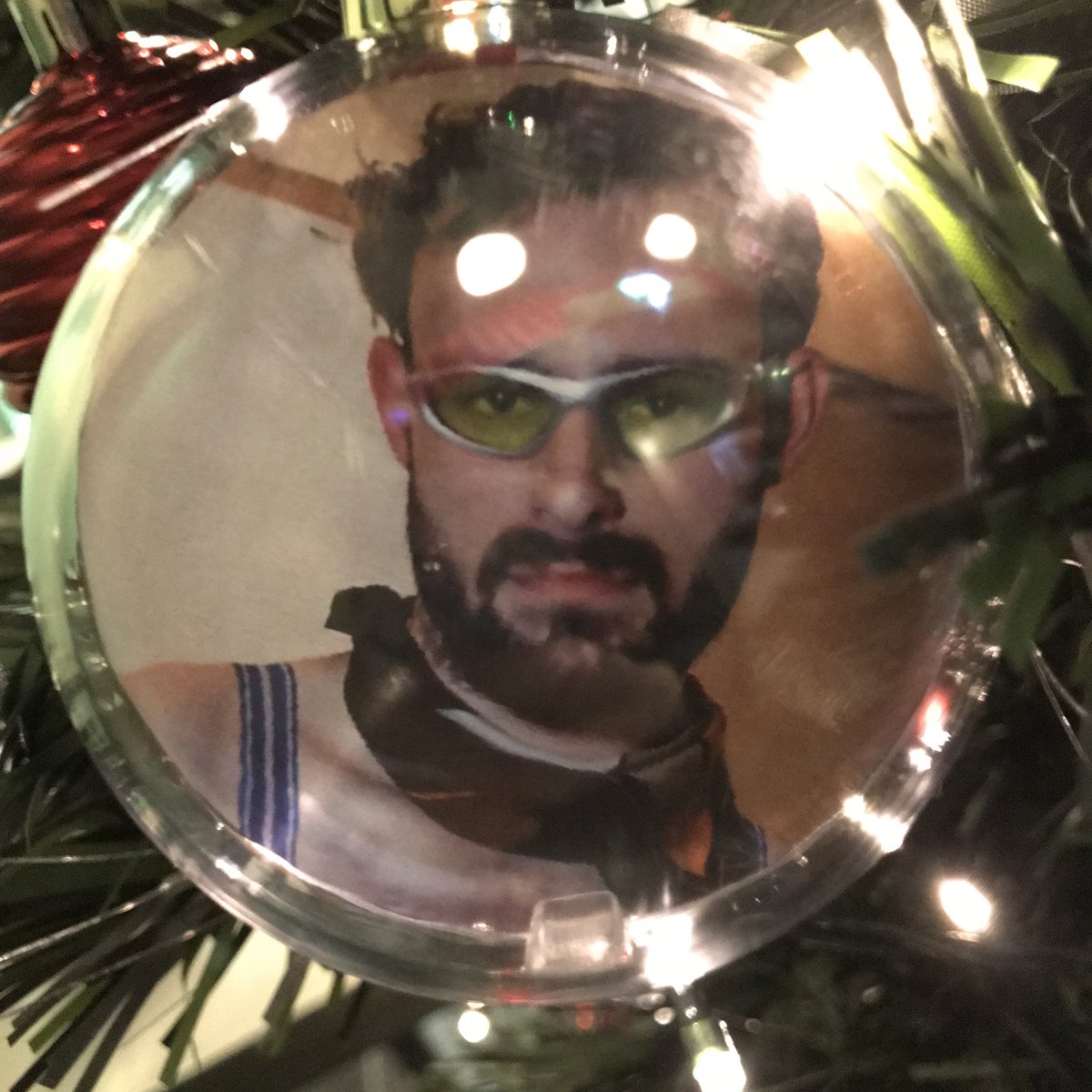Our chief, Anthony, couldn't rock this outfit and get away with it. Into a bauble it goes! 😎