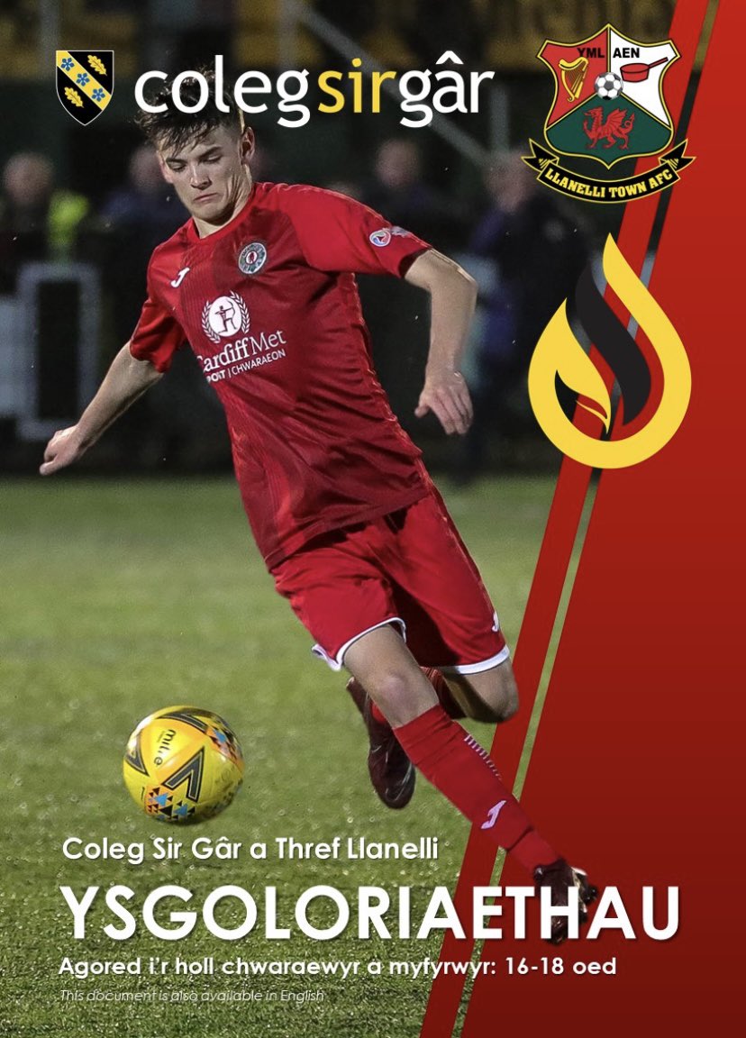 CsgSoccer's tweet photo. 📝📩 Jonathan.Garcia@colegsirgar.ac.uk 

@BryngwynSchool @CoedcaeSchool @stjohnlloyd @glanymorschool @StMikes @Ysgol_Strade @YGGBM @Dyffrynamanpe @YsgolBroPedr @qehigh @CarmsSchoolsFA @LlanelliStand @AllWalesSport @ColegSirGar @colegceredigion https://t.co/Hj2EtEBSqg