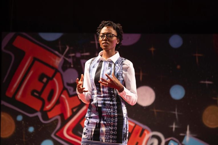 tedxlusaka's tweet photo. Natural Hair activist, Zoey Margret Konie-Chibula, shares her hair journey with us, showing how she continues to use every opportunity to change the negative narrative associated with natural hair in various stages of life. 
Take a watch here: https://t.co/qSDx8WDbGT https://t.co/hDK9kYvmlm