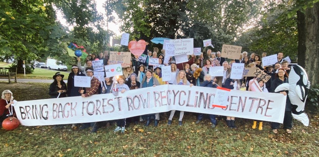 FrowResource's tweet photo. FINALLY, after all this time, @EastSussexCC will make a decision about the Forest Row tip/recycling centre TOMORROW. @CllrGlazier Will we have the chance to pioneer and pilot new community solutions to the global waste crisis? Profit or planet? Watch this space... @Georgia_t https://t.co/21f7HsuA6y