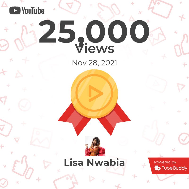 LisaNwabia's tweet photo. IT IS OFFICIAL !!!
IT IS A BIG DEAL FOR ME!!! 1000 SUBSCRIBERS ! 25k VIEWS !!!
CALL ME A BIG YOUTUBER!!!
CHAIII!!! THANK YOU SO MUCH EVERYONE!
I'M SO GRATEFUL 😊
@YouTube @YouTubeCreators @AfroYoutubers
#1kcreator #1ksubscribers #25kviews #YouTubers #nigerianyoutuber #youtube https://t.co/B2JwCV8vJj