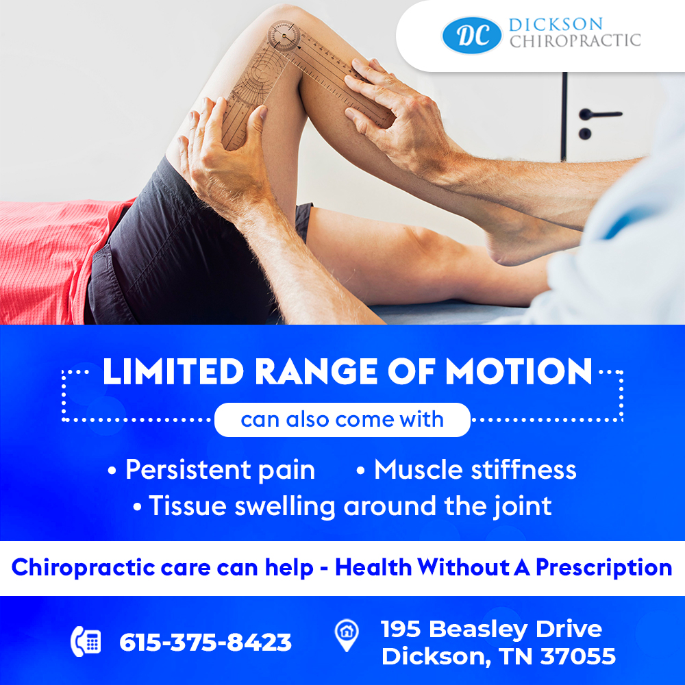 Chiropractic care can help relieve muscle and joint pain and improve your mobility. Learn how your Dickson chiropractors can help provide relief. Visit - dickson-chiropractic.com

#pain #musclepain #musclepainrelief #improvemobility #painrelief #chiropracticcare