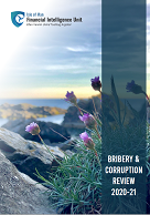 The FIU have released "Anti-Bribery and Corruption review for 2020-21". It includes red flag indicators, examples of disclosures received and an assessment of the risks and threats brought to the Isle of Man from acts of B&amp;C both on island and elsewhere. fiu.im/news/bribery-a…