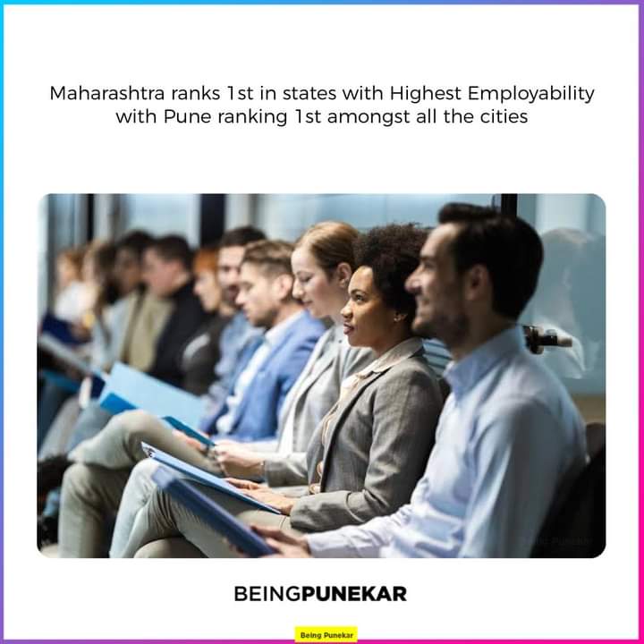 PavanjitMane1's tweet photo. #SkillReport 2021 India finds #Maharashtra as top state in terms of employability &amp; Pune as top city for same .

Hiring for #ITSector for freshers to increase by 20% in 2022.

@OneMillionIT @FiteIndia @RetweetsPune https://t.co/lPXdpL0Bls