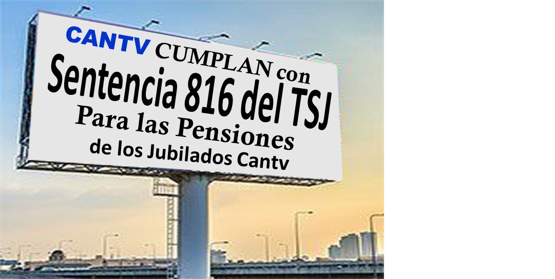 Flores_A_Javier's tweet photo. #13Dic Los Jubilados y Sobrevivientes de Cantv No estamos mendigando nada, les estamos exigiendo la restitución TOTAL del Plan #SaludCantv y la ejecución de la Sentencia 816 del TSJ que este 25 de julio llegó a 15 años engavetada.
#PensionCantv
#AveriasCantv
.@notidiahora https://t.co/TSXRPRd97N