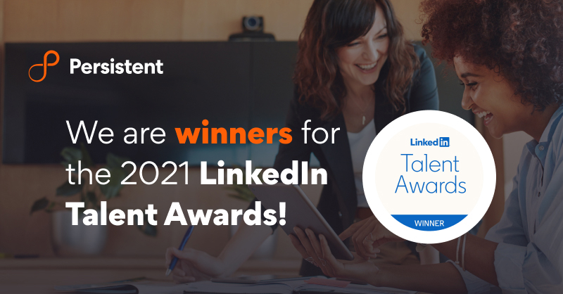 Persistentsys's tweet image. We’re thrilled to announce that we have won the @LinkedIn Best Talent Acquisition Team Above 10,000 Employees on LinkedIn award. @HireOnLinkedIn #TalentAwards #PoweredByInsights #SeeBeyondRiseAbove