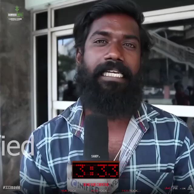 mdnews_tamil's tweet photo. Director @NAMBIKAICHANDRU  gets appreciation for showing @iamSandy_Off in a serious version !! #MoonuMuppathiMoonu Running Successfully in theatres ..! 

Book your tickets now.. 
#333RunningSuccessfully
@menongautham @Bamboo_Trees @ProducerJeevi https://t.co/FSb51gGAru