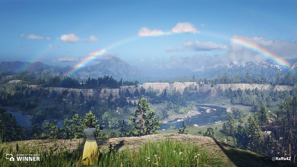 condonTUS's tweet photo. I could say something funny or insightful today, but I just want to instead simply say that Red Dead Redemption 2 is one of the greatest pieces of art that has ever been created. One of the prettiest games released last gen. Any game have an artstyle you love. #tusgamers21 https://t.co/4ZjO9pzkNH