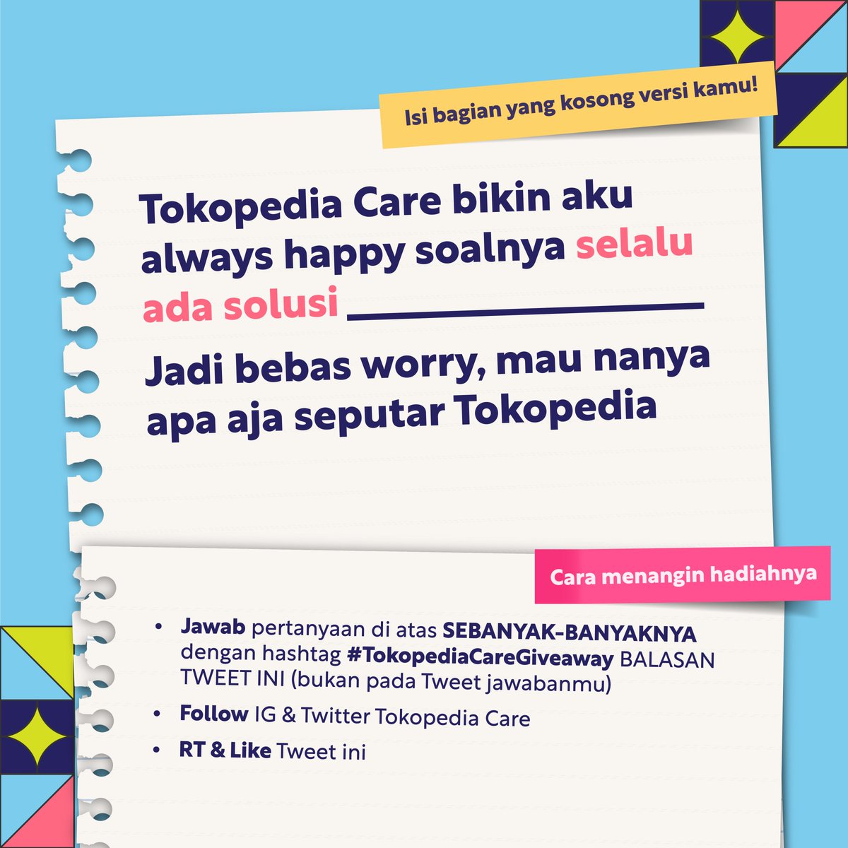 TokopediaCare tweet media