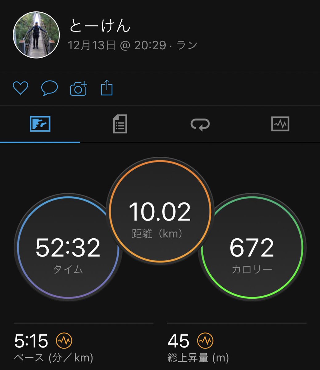tohken0610's tweet photo. 気持ちよーく10km RUN
ザックを背負う必要全くありませんが夕方のんびり走ろうと準備をしていたのでなんとなく
北風ピューピュー吹いてましたがやっぱりOnのアパレルは秀逸
#WeatherJacket 
#PerformanceLongT 
#TightsLong
そしてミレーの
#DRYNAMIC
寒くもないし汗冷えゼロ

#Cloudflow
#OnFriends https://t.co/mWIyi01i7P