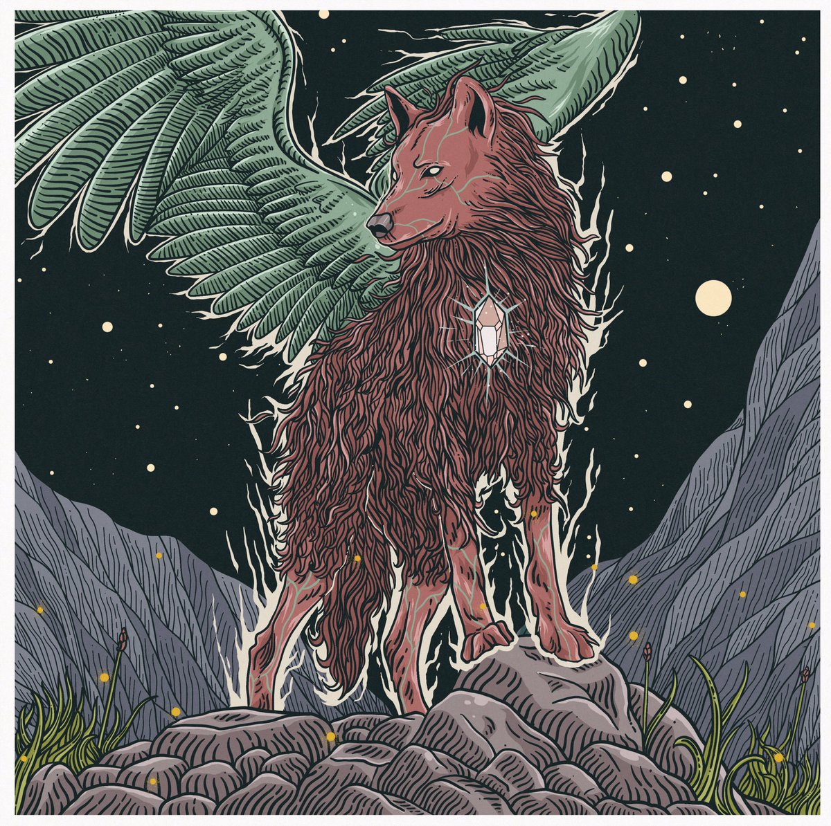 suarmanagustian's tweet photo. good night everyone !🦇🐕
New illustrations ( THE WINGED WOLF) 
New drop on
@hicetnunc2000
@onhicetnunc
@AliansiSeniNFT

Ink digital
2021
15|15
0.9xtz 

https://t.co/eaDKvmNeST

https://t.co/1uhqvNRvSM

#nftcollector #NFTCommunity #NFTdrops https://t.co/36tJajedBw