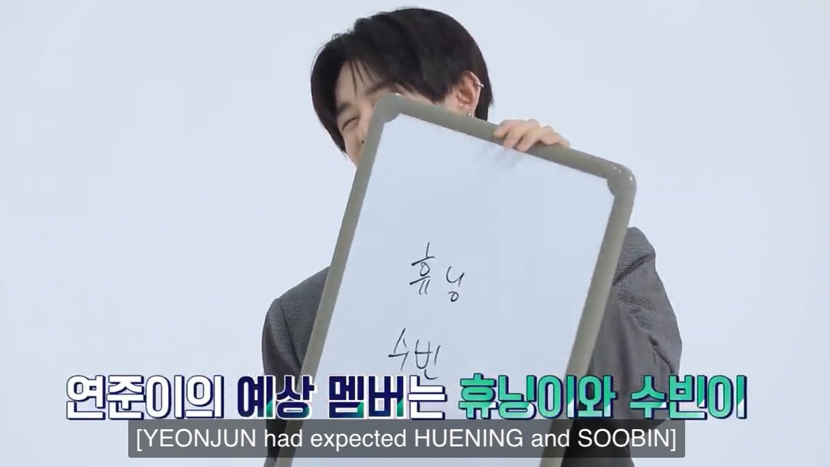joe_txtmoa's tweet photo. the fact that yeonjun considers HUENG and SOOBIN as TXT’s rappers! 👀 we need an era with  these 3 rappers! https://t.co/XZqJPSOkgq