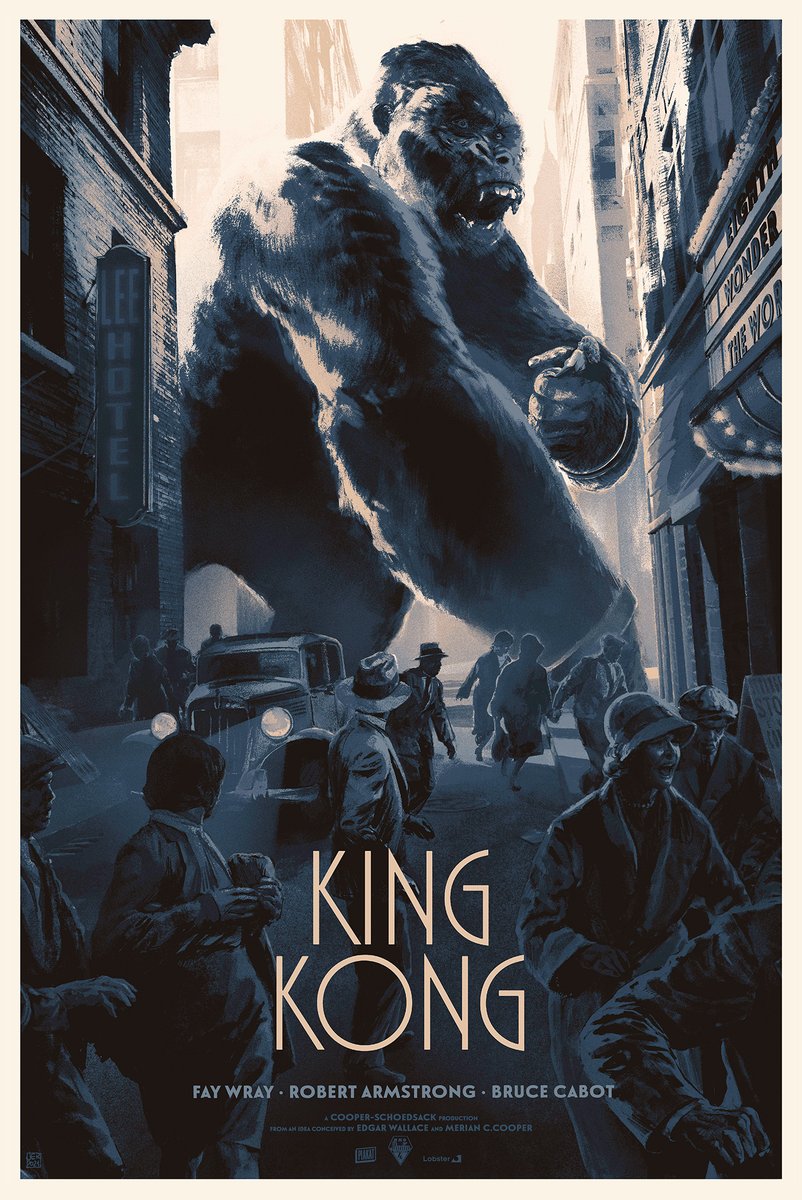 For those who are interested in purchasing either Sleepy Hollow or King Kong posters. I will be putting a very few signed and numbered AP copies of both limited editions in my online store tomorrow Tuesday, December 14th at 6PM CET (12 PM EST).