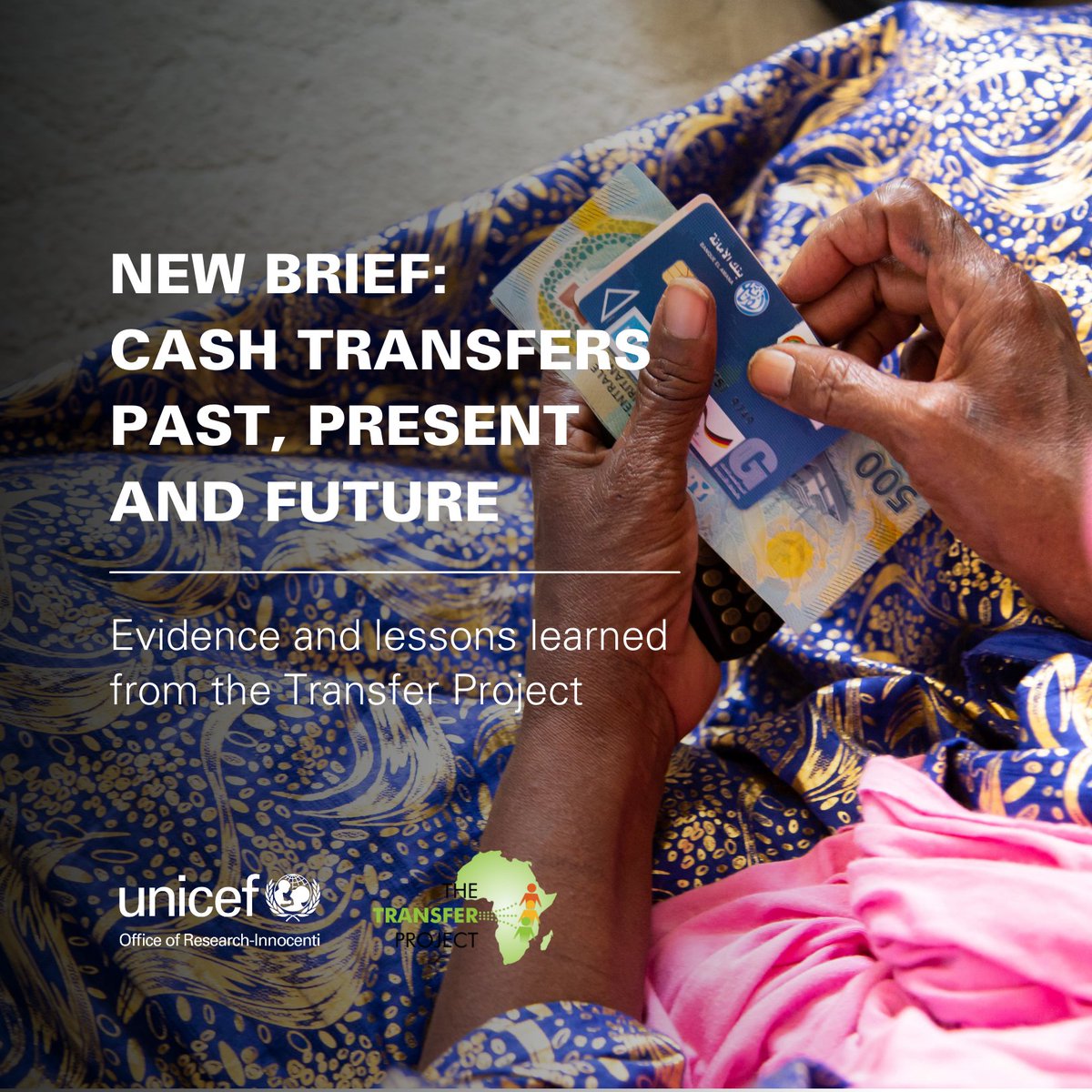 TransferProjct's tweet photo. For over 10 years, we have generated rigorous evidence on the impacts of #CashTransfers in sub-Saharan Africa.

So, what have we found?

Read @UNICEFInnocenti's brief to find out ➡️ https://t.co/or1R0VPk2x https://t.co/SlFrFN1DNA