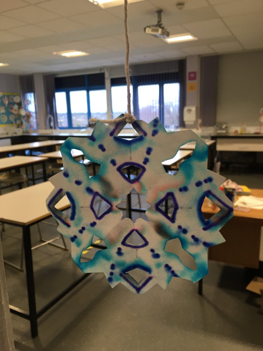 #chromatographysnowflakes #happychristmas
