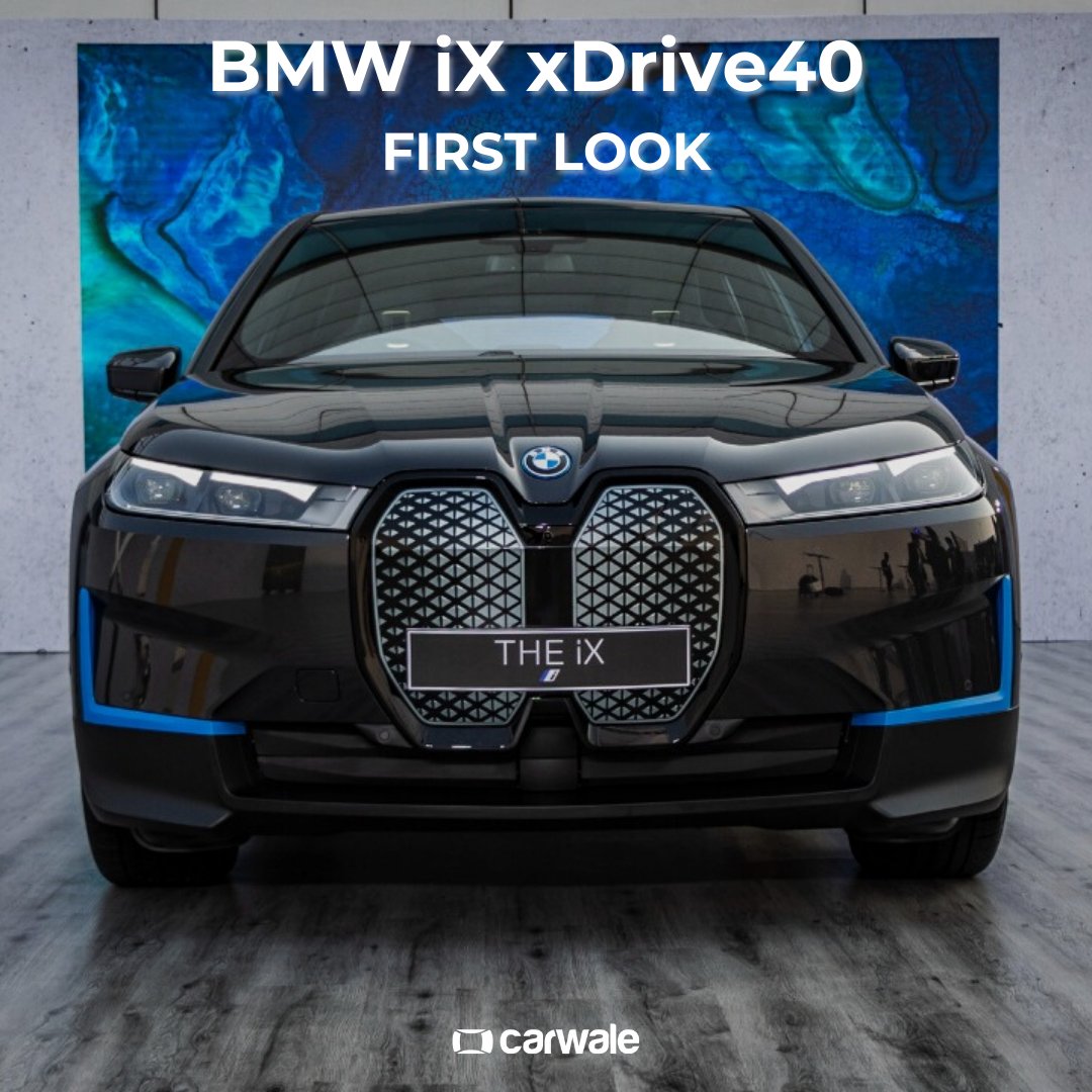 CarWale's tweet photo. Mercedes opened the show with the EQC in 2020, Audi with the e-tron earlier this year and now BMW with the iX. It’s an all-electric SUV and is also our first glimpse of the BMW range of the future.
Know More: https://t.co/MwGTFdcKQu
#CWNews #Carlifestyle #BMW #iXxDrive40 #BMWCars https://t.co/PkOVKmXSxQ
