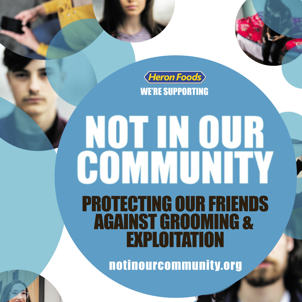It's great to see national businesses supporting our campaign to protect young people!

Thank you <a href="/HeronFoods/">Heron Foods</a> 🙏

@humbersidepcc #cce #cse #exploitation #grooming #education #resources #Humber