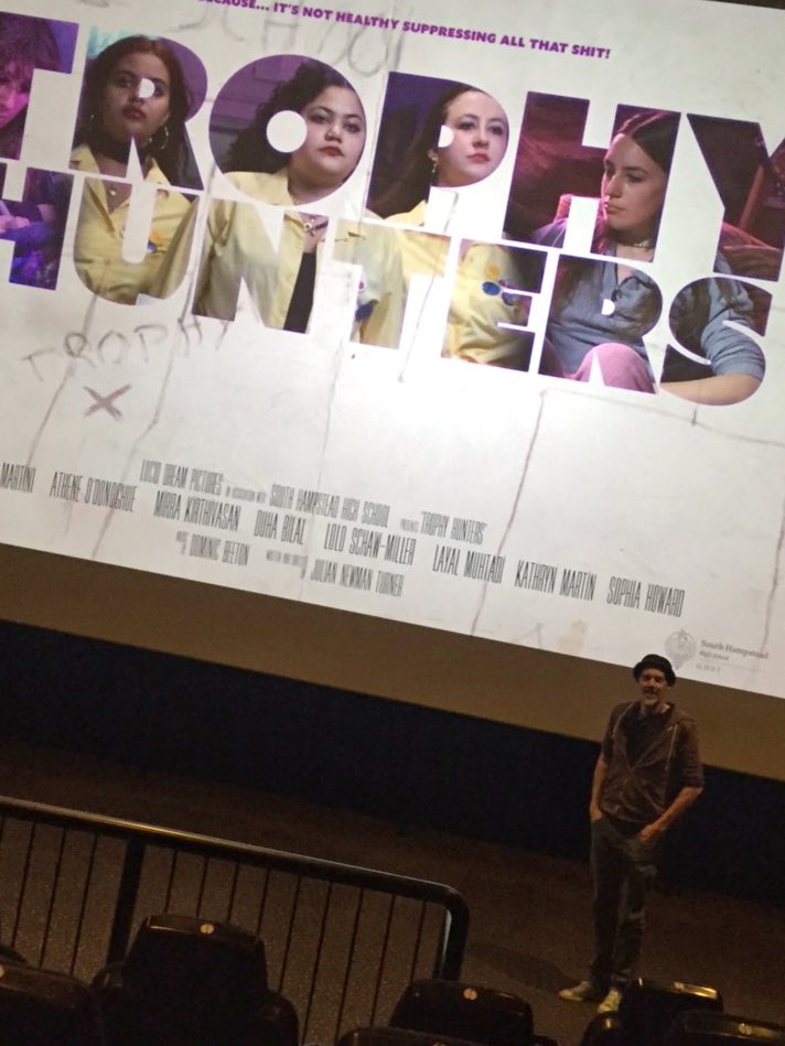 luciddreamphoto's tweet photo. A successful Cast screening at The Vue cinema Finchley Rd, London
Looking forward to tomorrow’s screening.
#castScreening #trophyhuntersfilm #filmscreening #filmmaking #shortfilm @JDNewmanTurner #filmmaker #screening #cinema #vuecinema https://t.co/2qxD3jjnAx