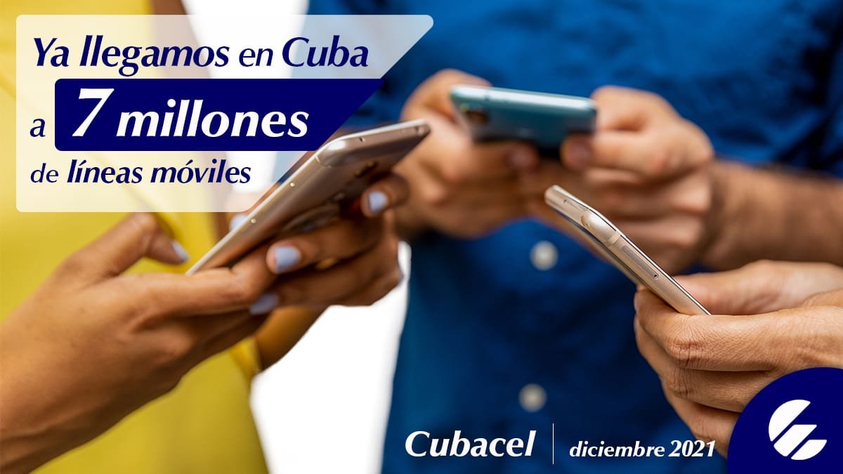 🥁 Llegamos en #Cuba a 7️⃣ Millones de líneas móviles‼️ Muchas gracias a todos los que lo hicieron posible 👏

Seguimos con nuestro propósito 👍 de dar más y mejores servicios 📲 en función de las necesidades de nuestro pueblo 🇨🇺

#ComparteTuAlegría porque #NuestraFelicidadEsUnir
