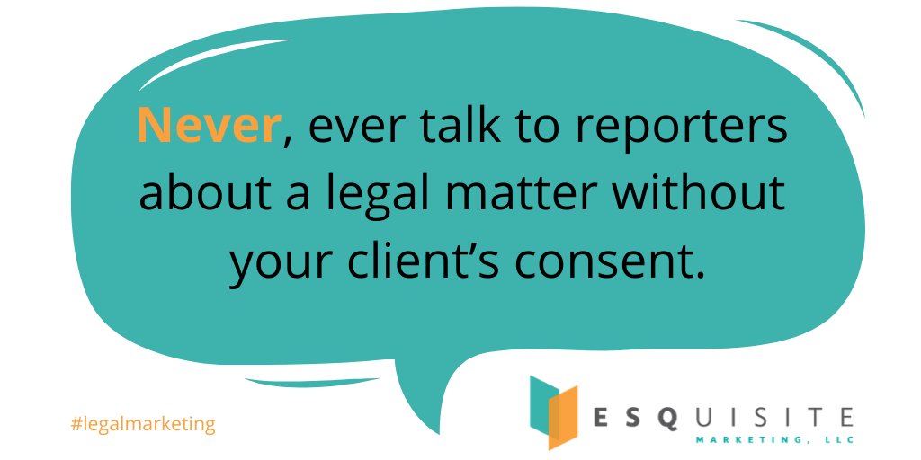 ESQuisiteMarke1's tweet photo. Again - for the people in the back - NEVER WITHOUT PERMISSION! Check out our blog on the benefits of the media for lawyers:  https://t.co/fagz5nAN36

#lawyerswhomarket #media #legalmarketing #lawfirms https://t.co/q60ZORVy7L