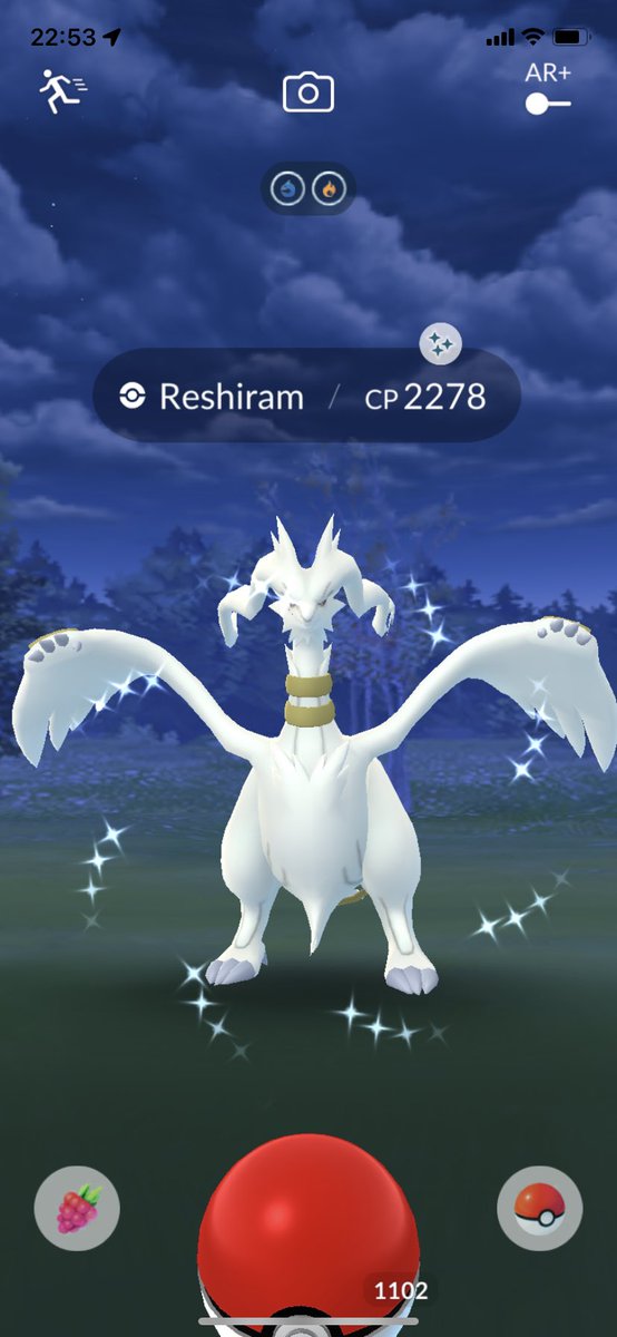Yayy 🤩 Sparkling White Dragon with Gold Necklace 🤍✨🤍✨reward from #GOBattleLeague #GreatLeagueRemix