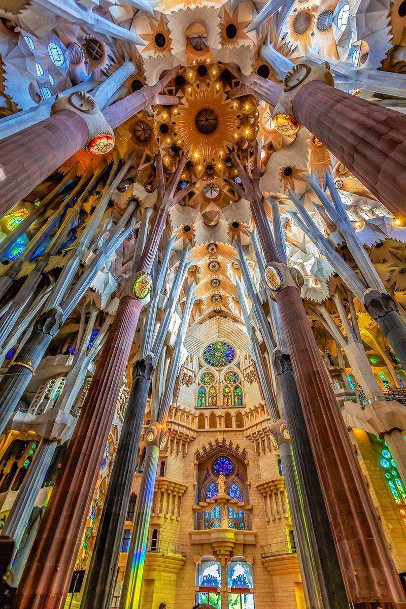 TamgaSanat's tweet photo. La Sagrada Familia bazilikası. 

🏛Barcelona, İspanya. https://t.co/pbRUSASsCP