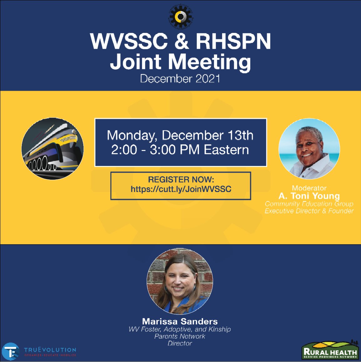 RHSPNetwork's tweet photo. Please join us today at 2:00 PM Eastern for our monthly WVSSC &amp; RHSPN joint meeting. Joining us will be Director Marissa Sanders of the West Virginia Foster, Adoptive, and Kinship Parents Network!

Register now: https://t.co/jC3Z5zwmby https://t.co/Xjm7AM6MEh