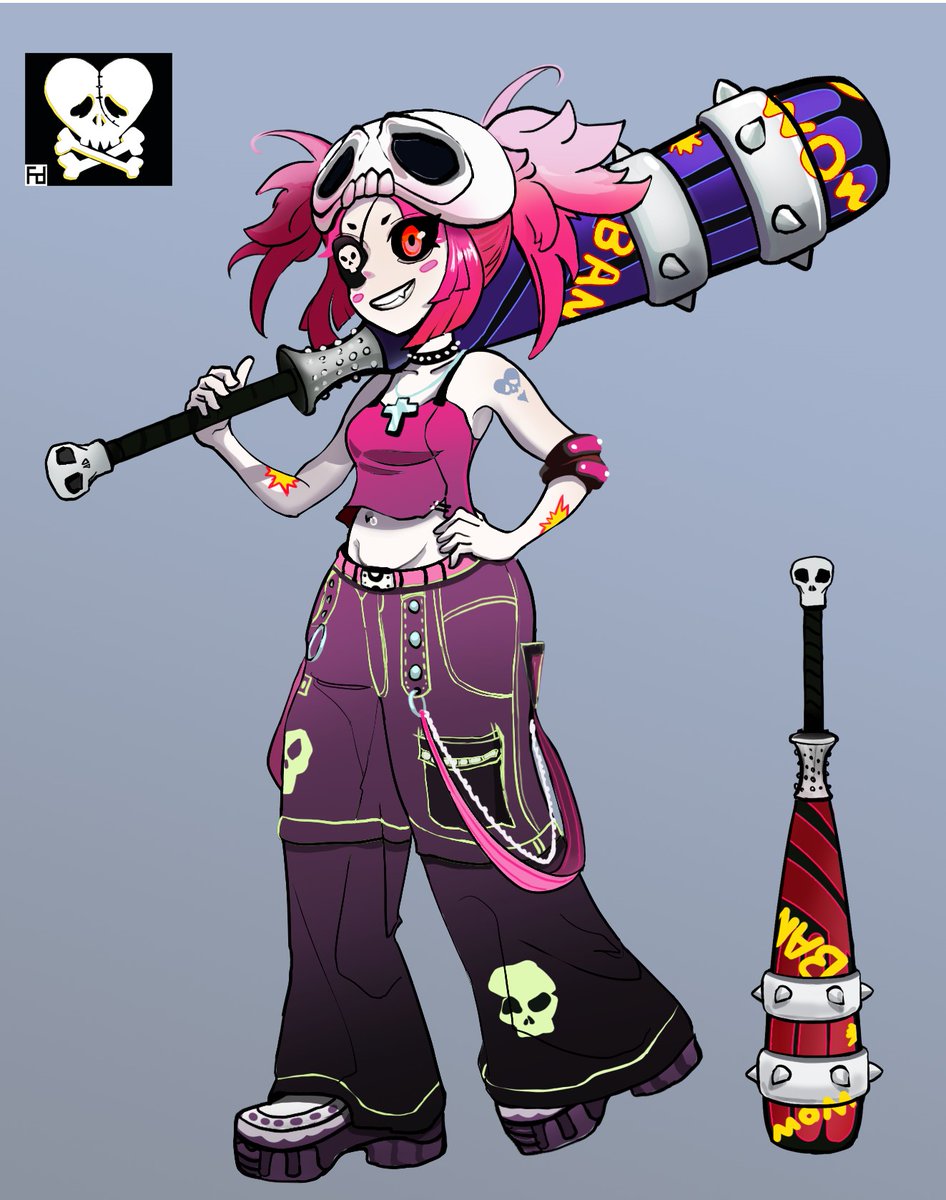 friend1107a's tweet photo. タイトル: 危険な女の子boss
意気込み:力に満ちて、 やなわらばー，危険な魔女boss。彼の武器に気をつけろ！

危險又調皮的女孩BOSS
#ログレス8周年_デザコン https://t.co/AUD9H6RShj
