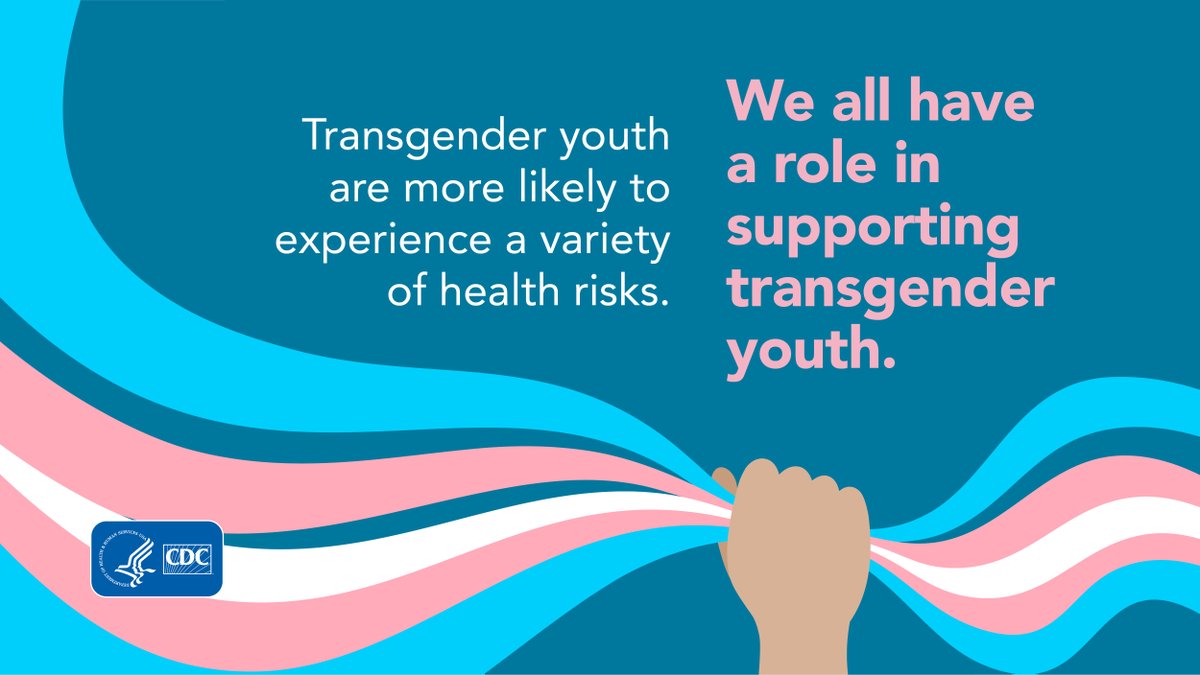 CDC_DASH's tweet photo. #DASHBack to #LGBTHealthAwarenessWeek! Transgender youth face unequal health risks compared to their peers. Understanding these risks is critical for prevention efforts. https://t.co/aUlSxpUlH8 https://t.co/J55ZpeHRuP