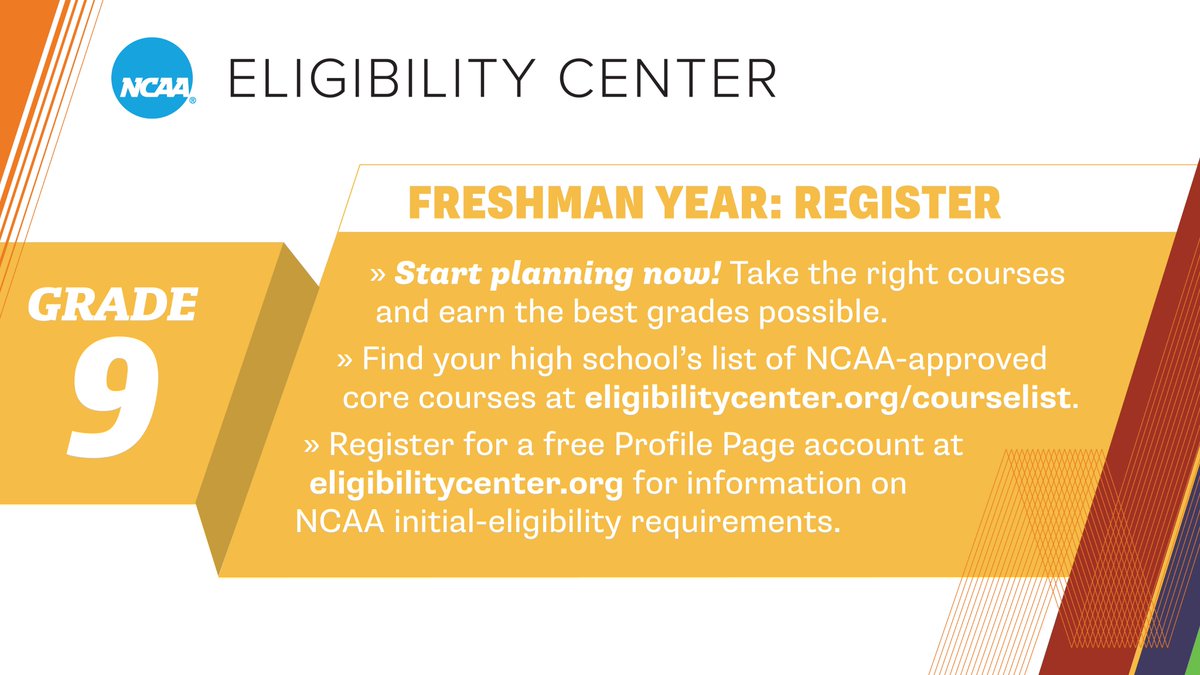 NCAA Eligibility Center tweet media