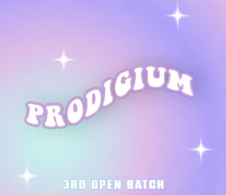 PRODlGIUM's tweet photo. ⠀
⠀𝗣𝗥𝗢𝗗𝗜𝗚𝗜𝗨𝗠
────────
𝖮𝖯𝖤𝖭⠀⠀         𝖥𝖮𝖱
3r𝖽⠀⠀        𝖡𝖠𝖳𝖢𝖧
⠀ https://t.co/PywPVlfpyq