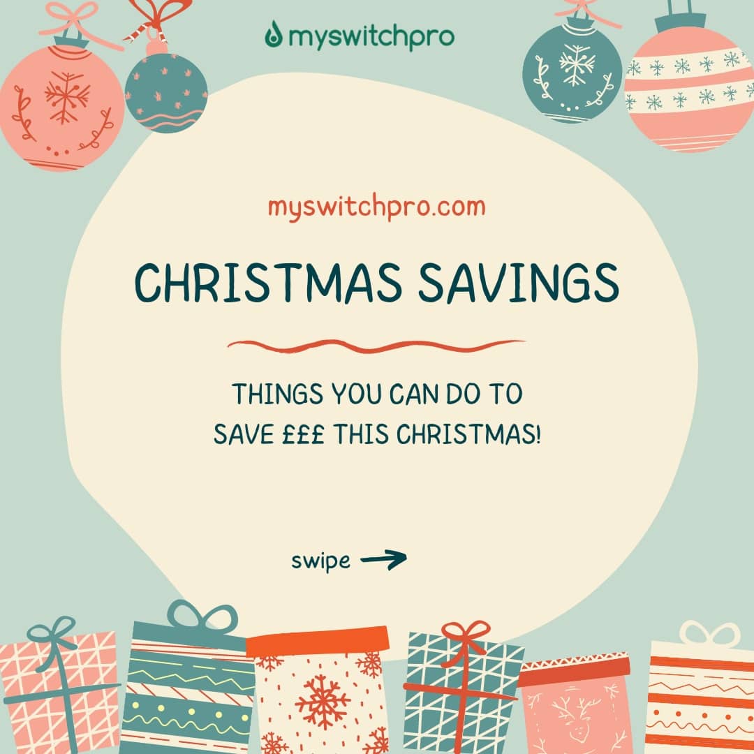 MySwitchPro's tweet image. With rising energy costs eating into our Christmas Turkey, here are some things we can do to save money around the house this Christmas! 
.
.
.
.
#christmas #saveenergy #presents #savemoney