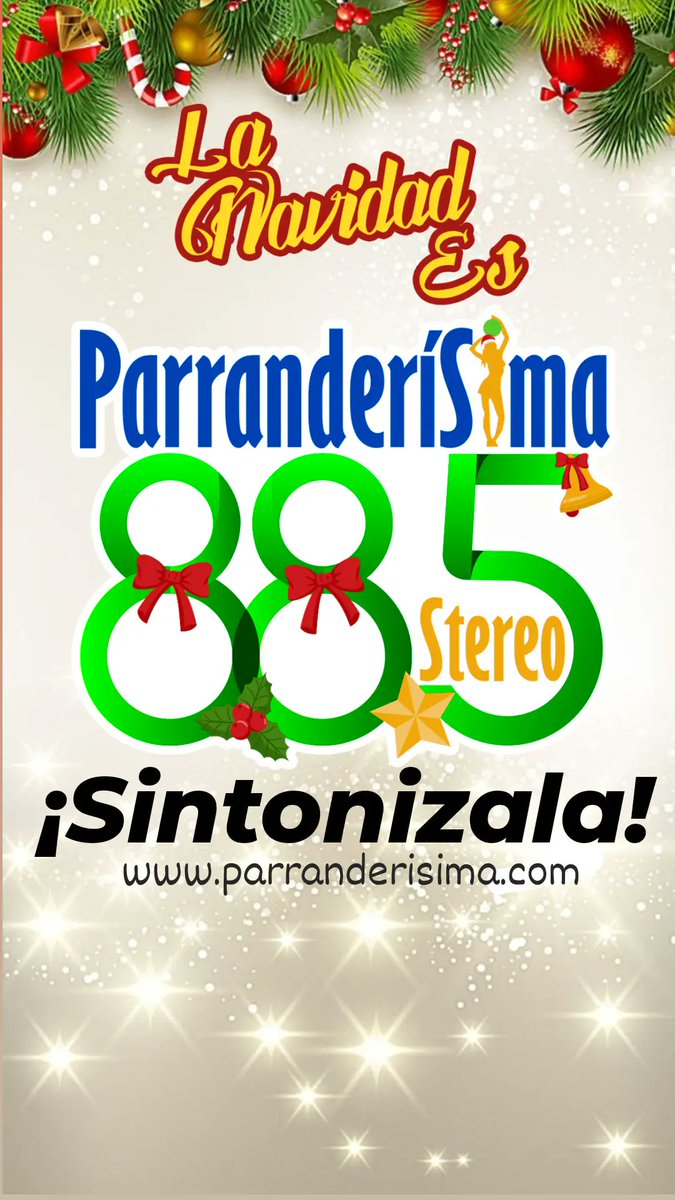 ParranderiSimaa's tweet photo. #FelizNavidad #13Dic Le deseamos de ❤️ Que todos sus proyectos se estén desarrollando en armonía y Paz 🕊️ Seguimos acompañándote con la mejor música decembrina porqué #LaNavidadEsParranderisima Descárgate nuestra aplicación y #Parranderizate https://t.co/6h97CKMoiY #radio #Musica https://t.co/vgCuL4IpJf