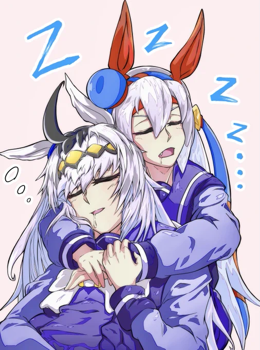 一緒にうたた寝するogtm 