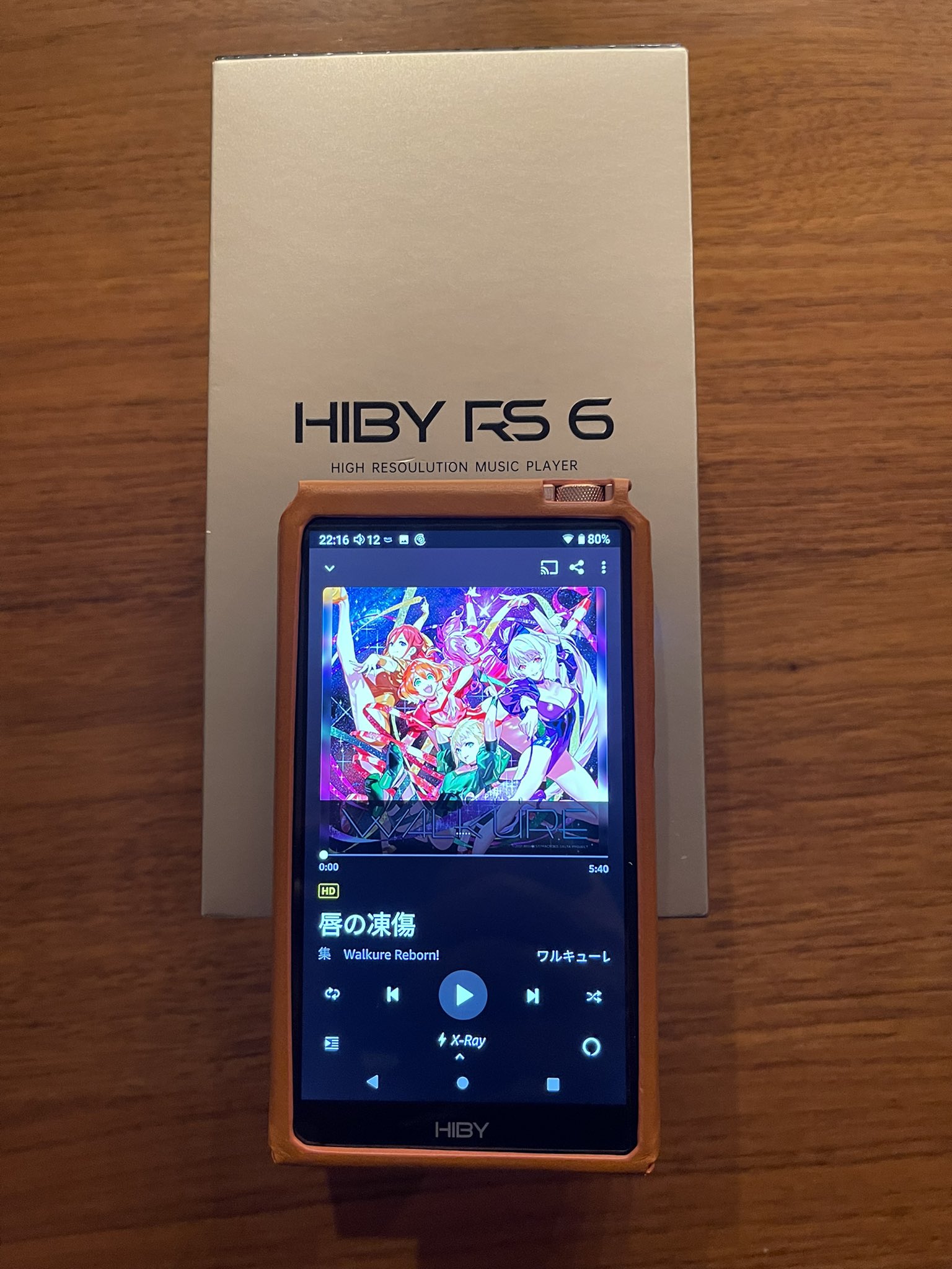 マッケイ 旧toropicalgeneration ついにdap買ってしまった もう後戻りは出来ない 悩みに悩んで思い切ってhiby Rs6を買いました ボディが銅だから重いけどサイズが丁度持ちやすいし動作もサクサクだし使いやすそう こいつに最高に合うイヤホンを