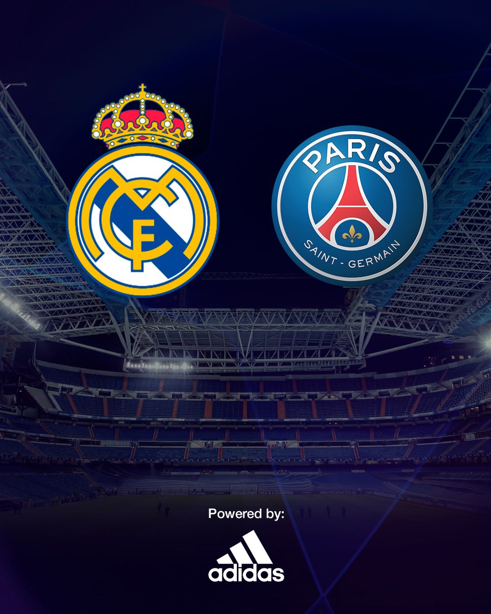 Real Madrid C.F. (@realmadrid) on Twitter photo 🔀 Nuestro rival en los octavos de final de la
<a href="/LigadeCampeones/">Liga de Campeones</a> es:
🇫🇷 <a href="/PSG_inside/">Paris Saint-Germain</a>
#UCL | <a href="/adidasfootball/">adidas Football</a> 🔀 Nuestro rival en los octavos de final de la
<a href="/LigadeCampeones/">Liga de Campeones</a> es:
🇫🇷 <a href="/PSG_inside/">Paris Saint-Germain</a>
#UCL | <a href="/adidasfootball/">adidas Football</a>