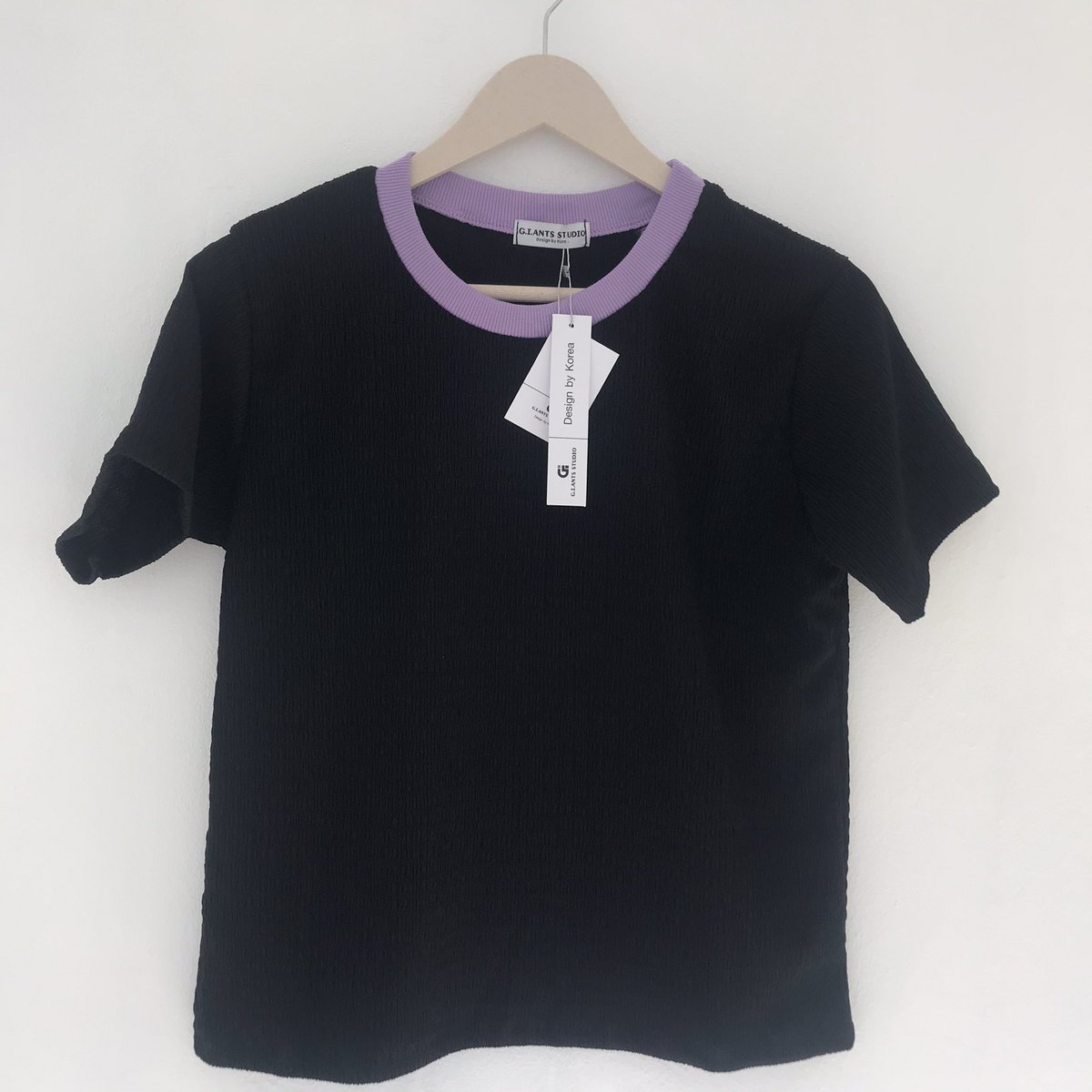 SapriteTuan's tweet photo. เสื้อยืดคอกลมผ้าอดียับ🥰 
มี3สี ขาว ม่วง ดำ อย่างละ1
ราคา  149 🏷 https://t.co/x6Dw5DBCOo