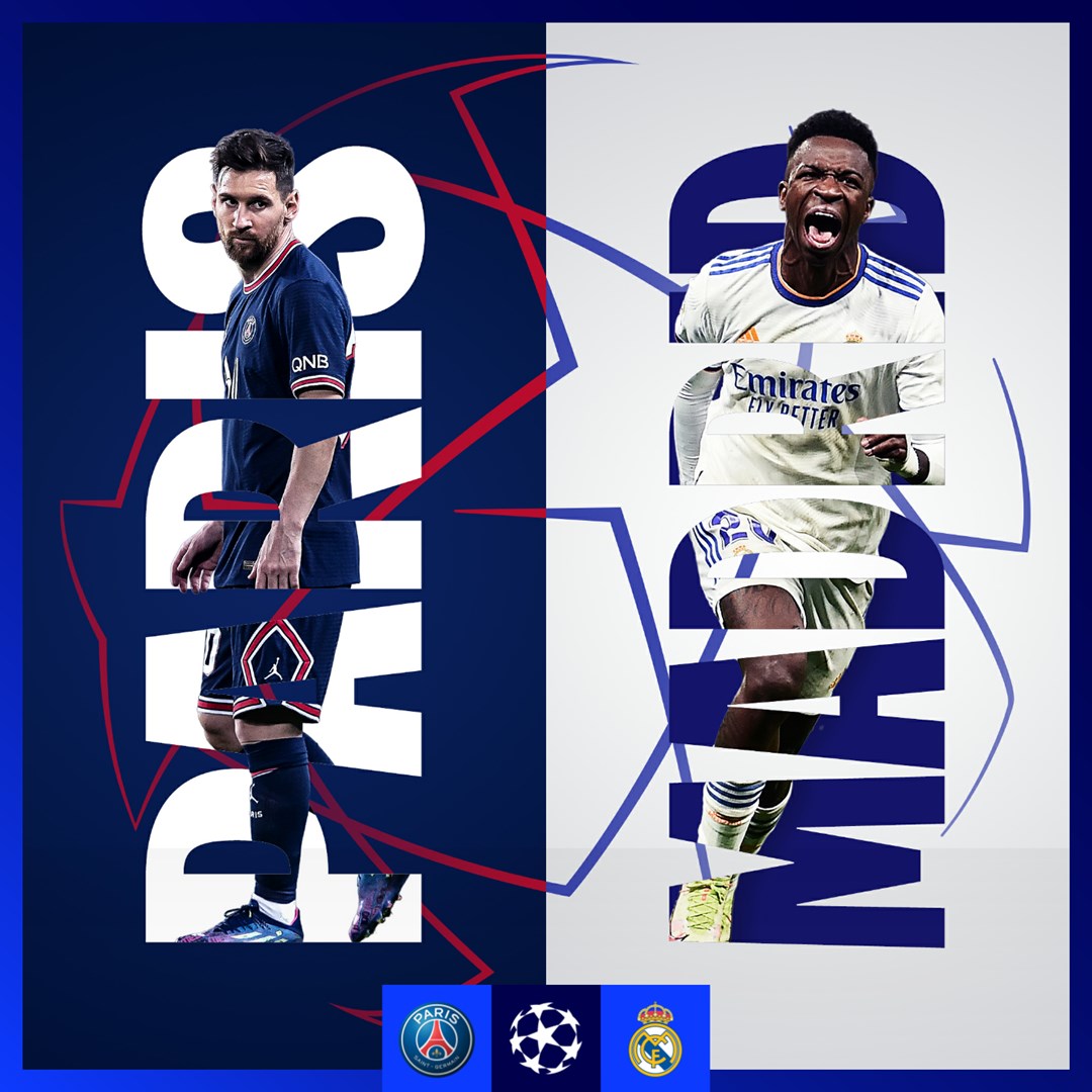 Uefaチャンピオンズリーグ パリ サンジェルマン Vs レアル マドリード Ucldraw Ucl T Co Kiritkjyek Twitter