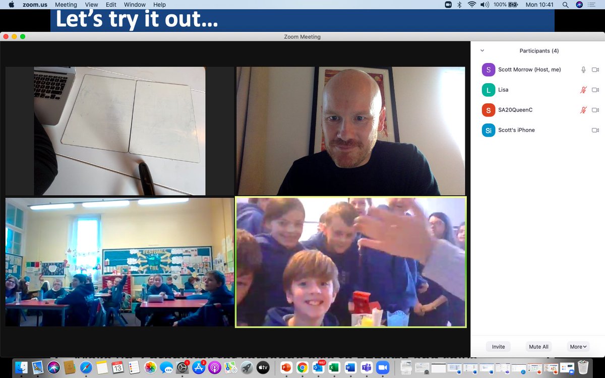 ScottMorrowSA's tweet photo. Great fun working with p7 @TroonPS this morning...lots of visible thinking and algebraic reasoning on show...brilliant work p7!! #remotelearning #conceptualunderstanding #SACNumeracy https://t.co/YC5w8Iy7HN